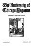 University of Chicago Magazine, Vol. 9, No. 4, February 1917