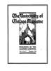 University of Chicago Magazine, Vol. 10, No. 3, January 1918