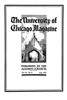 University of Chicago Magazine, Vol. 11, No. 9, July 1919