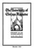 University of Chicago Magazine, Vol. 12, No. 7, May 1920
