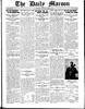 Daily Maroon, November 3, 1909