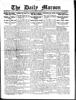 Daily Maroon, October 1, 1911