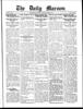 Daily Maroon, October 31, 1911