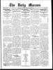 Daily Maroon, November 23, 1911
