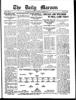 Daily Maroon, November 25, 1911