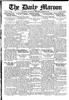 Daily Maroon, October 3, 1920