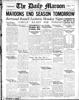 Daily Maroon, November 22, 1929