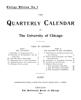 Quarterly Calendar, Vol. 1, No. 1, June 1892