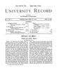 University Record, Vol. 1, No. 4, April 24, 1896