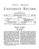 University Record, Vol. 1, No. 6, May 8, 1896