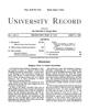 University Record, Vol. 1, No. 21, August 21, 1896