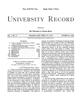 University Record, Vol. 1, No. 31, October 30, 1896