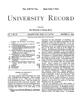 University Record, Vol. 1, No. 34, November 27, 1896