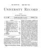 University Record, Vol. 1, No. 35, November 27, 1896