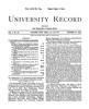 University Record, Vol. 1, No. 39, December 25, 1896