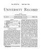 University Record, Vol. 1, No. 49, March 5, 1897