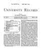 University Record, Vol. 1, No. 51, March 19, 1897