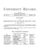 University Record, Vol. 1, No. 46, February 12, 1897
