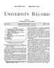 University Record, Vol. 2, No. 1, April 2, 1897