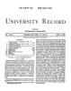 University Record, Vol. 2, No. 3, April 16, 1897