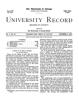 University Record, Vol. 2, No. 23, September 3, 1897