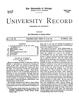 University Record, Vol. 2, No. 28, October 8, 1897