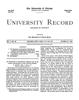 University Record, Vol. 2, No. 30, October 22, 1897