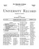 University Record, Vol. 2, No. 34, November 19, 1897