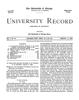 University Record, Vol. 2, No. 42, January 14, 1898