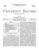 University Record, Vol. 2, No. 50, March 11, 1898