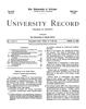 University Record, Vol. 2, No. 51, March 18, 1898