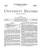 University Record, Vol. 3, No. 3, April 15, 1898