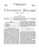 University Record, Vol. 3, No. 6, May 6, 1898