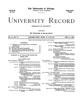 University Record, Vol. 3, No. 13, June 24, 1898