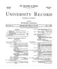 University Record, Vol. 3, No. 14, July 1, 1898