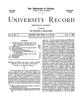 University Record, Vol. 3, No. 16, July 15, 1898