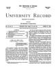 University Record, Vol. 3, No. 22, August 26, 1898
