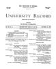 University Record, Vol. 3, No. 25, September 16, 1898