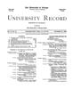 University Record, Vol. 3, No. 26, September 23, 1898
