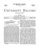 University Record, Vol. 3, No. 30, October 21, 1898