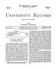University Record, Vol. 3, No. 34, November 18, 1898