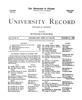 University Record, Vol. 3, No. 35, November 25, 1898