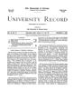 University Record, Vol. 3, No. 37, December 9, 1898