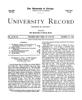University Record, Vol. 3, No. 39, December 23, 1898