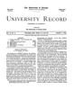 University Record, Vol. 3, No. 41, January 6, 1899