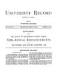 University Record, Vol. 3, No. 23, September 2, 1898