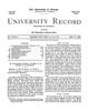 University Record, Vol. 4, No. 2, April 14, 1899