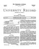 University Record, Vol. 4, No. 6, May 12, 1899
