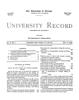University Record, Vol. 4, No. 7, May 19, 1899