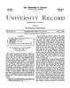 University Record, Vol. 4, No. 14, July 7, 1899
